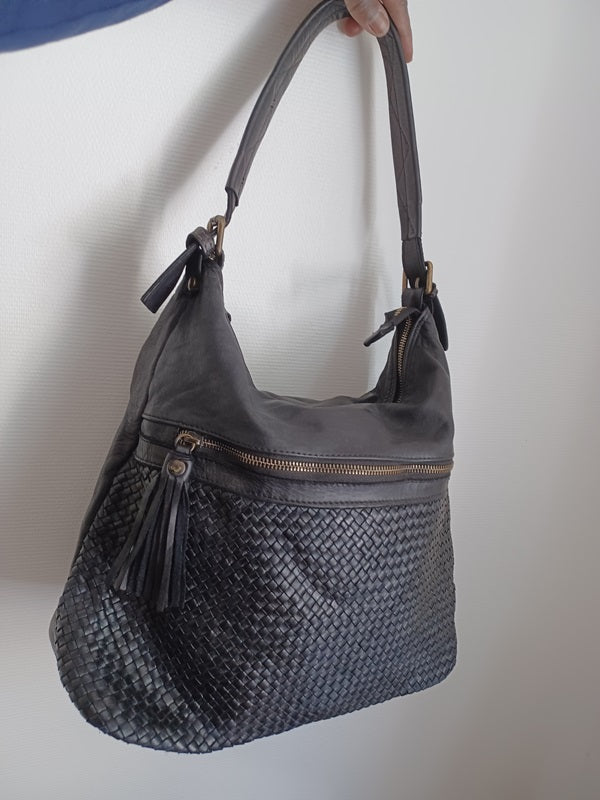 Sac à main en cuir