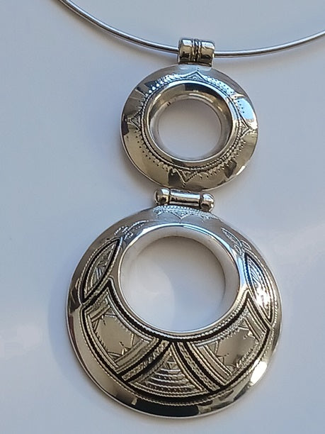 Collier touareg en argent