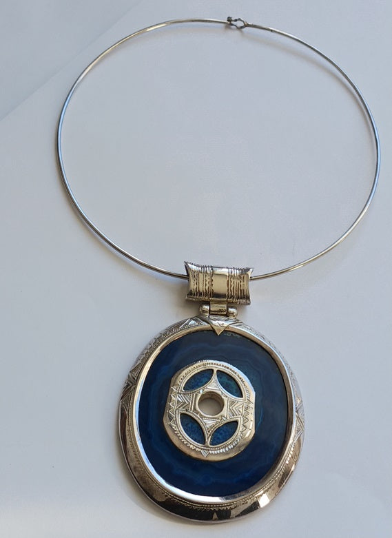 Collier touareg en argent