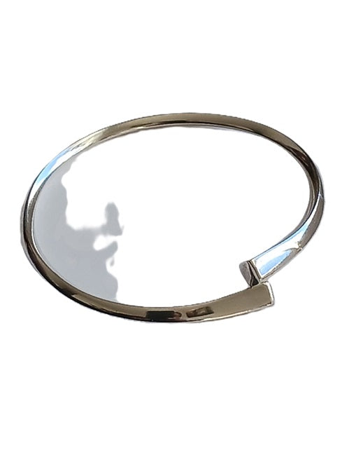 Bracelet touareg en argent ciselé