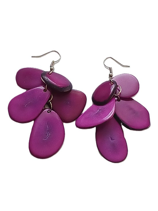 Tagua Seed Earrings