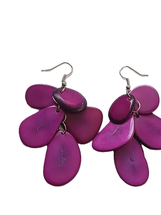 Tagua Seed Earrings