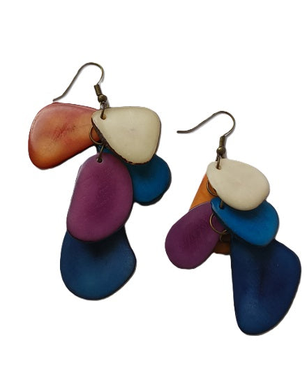 Tagua Seed Earrings
