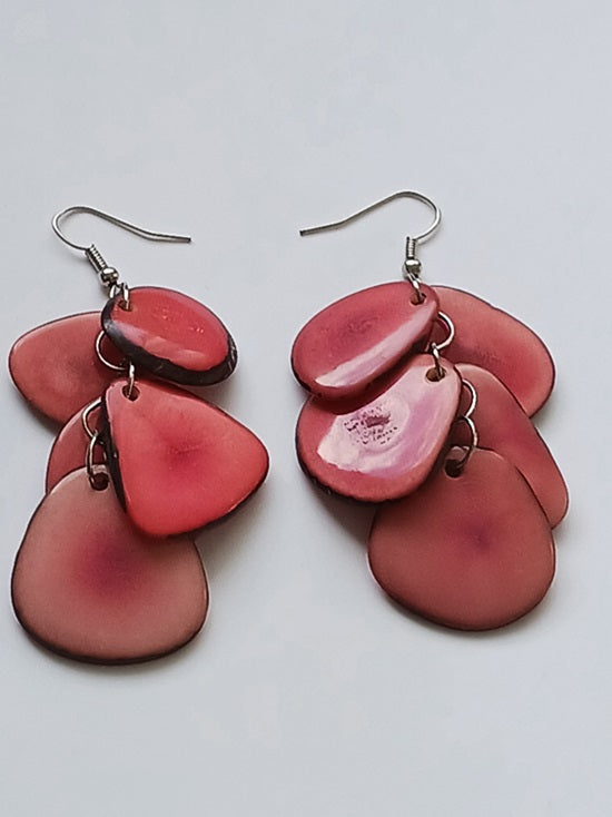 Tagua Seed Earrings