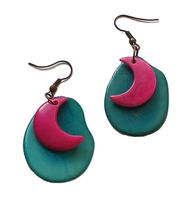Tagua Seed Earrings