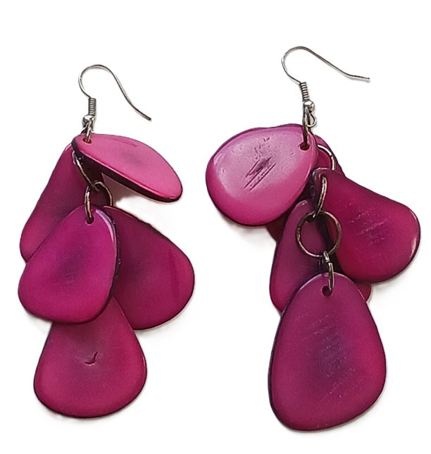 Tagua Seed Earrings