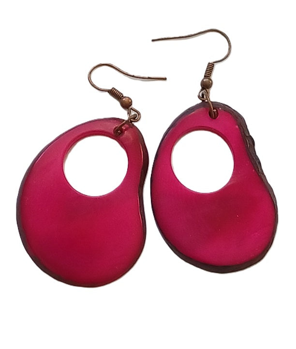 Tagua Seed Earrings