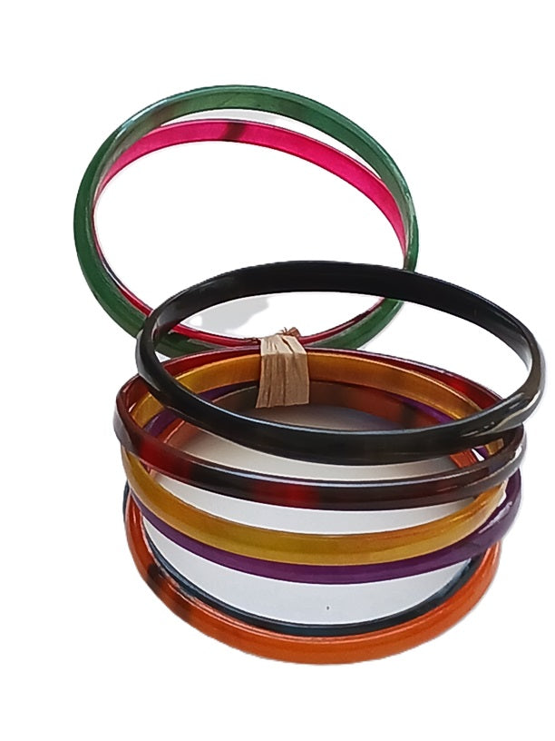 Bracelet en corne semainier (7 pièces)