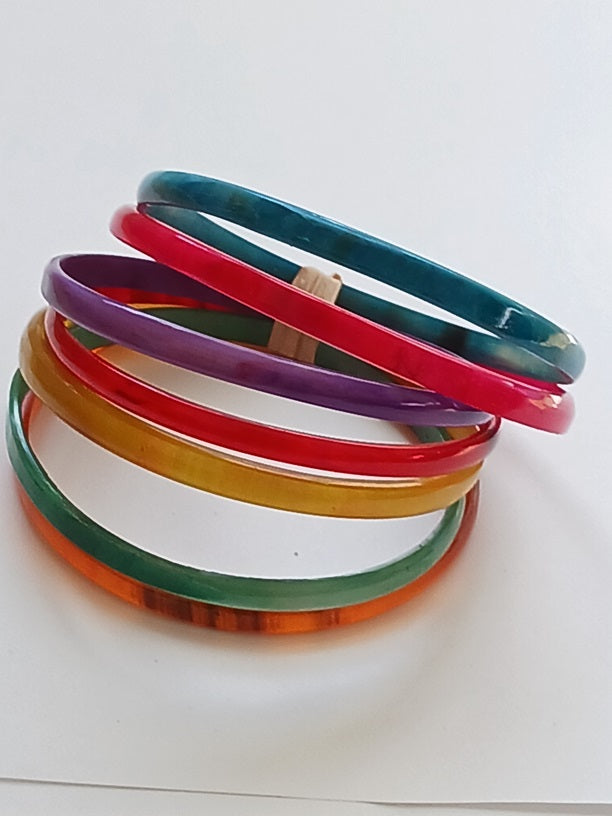 Bracelet en corne semainier (7 pièces)