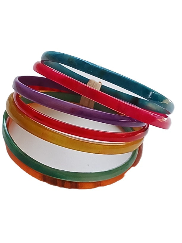 Bracelet en corne semainier (7 pièces)