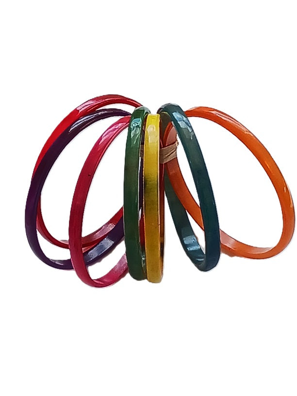 Bracelet en corne semainier (7 pièces)