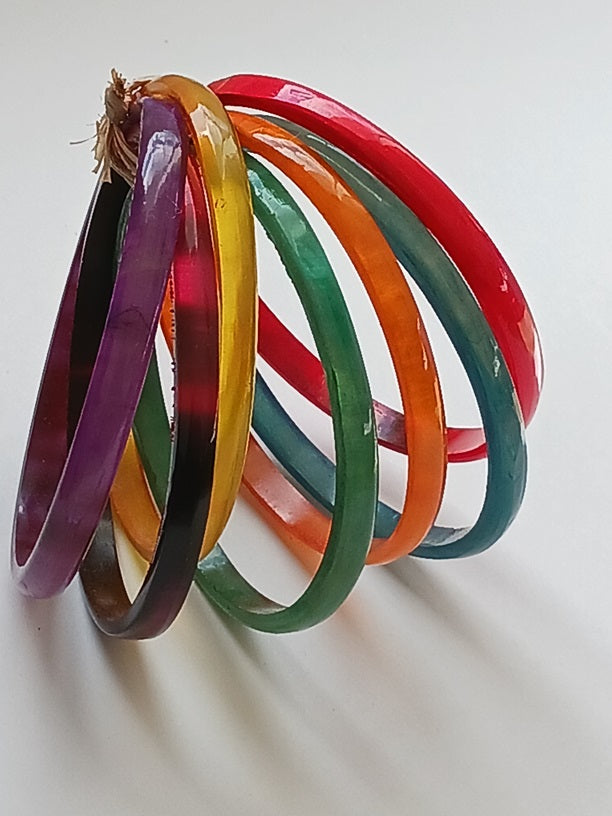 Bracelet en corne semainier (7 pièces)