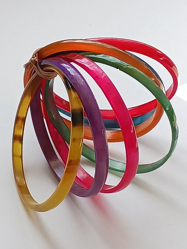 Weekly horn bracelet (7 pieces)