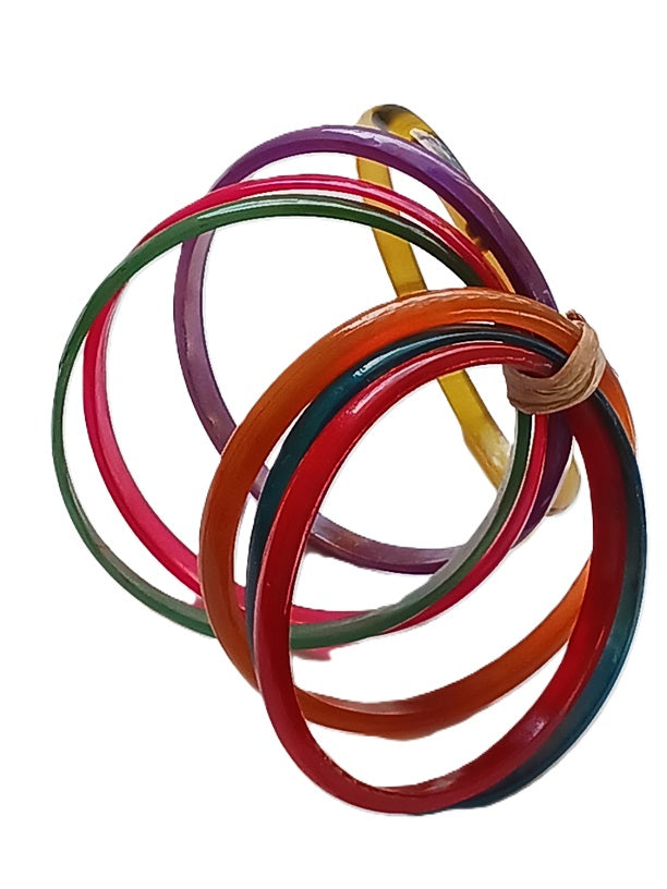 Bracelet en corne semainier (7 pièces)