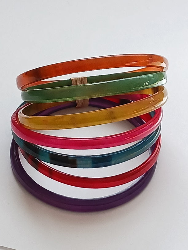 Bracelet en corne semainier (7 pièces)