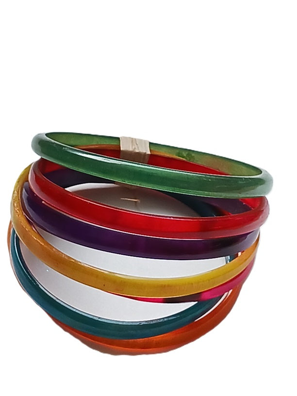 Bracelet en corne semainier (7 pièces)