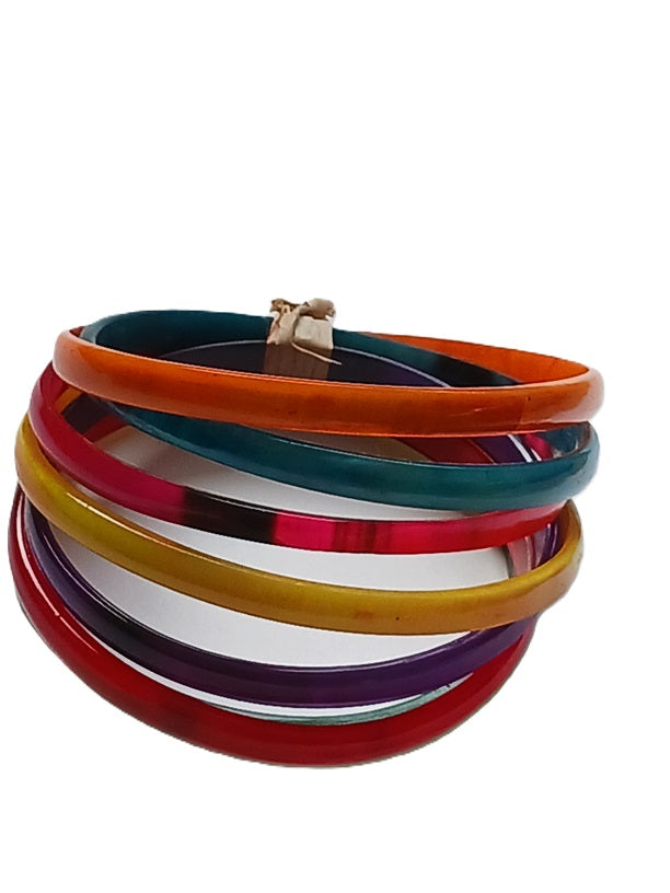 Bracelet en corne semainier (7 pièces)