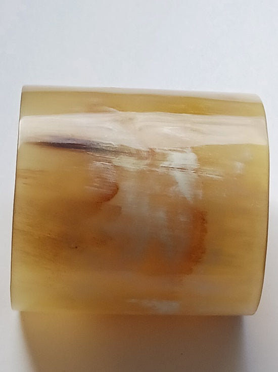Bracelet en corne (corne de qualité premium)