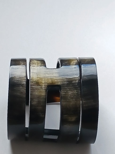 Bracelet en corne (corne de qualité premium)