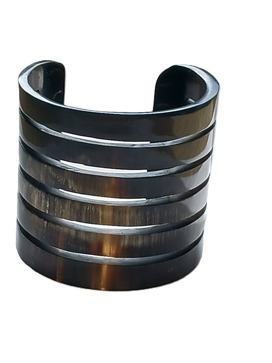 Bracelet en corne (corne de qualité premium)