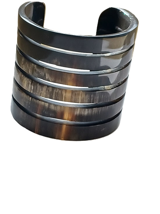 Bracelet en corne (corne de qualité premium)