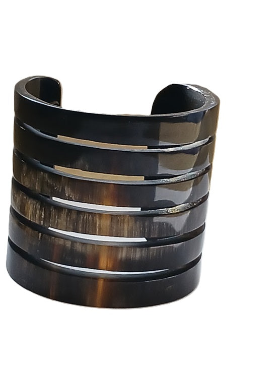 Bracelet en corne (corne de qualité premium)