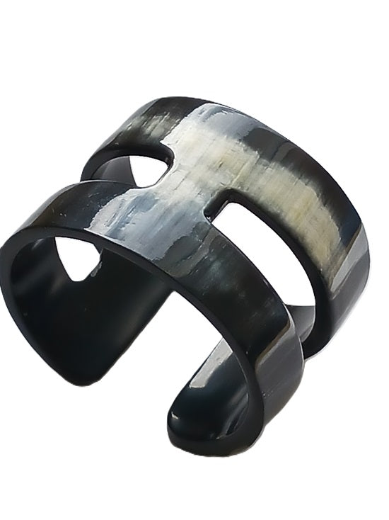 Bracelet en corne (corne de qualité premium)