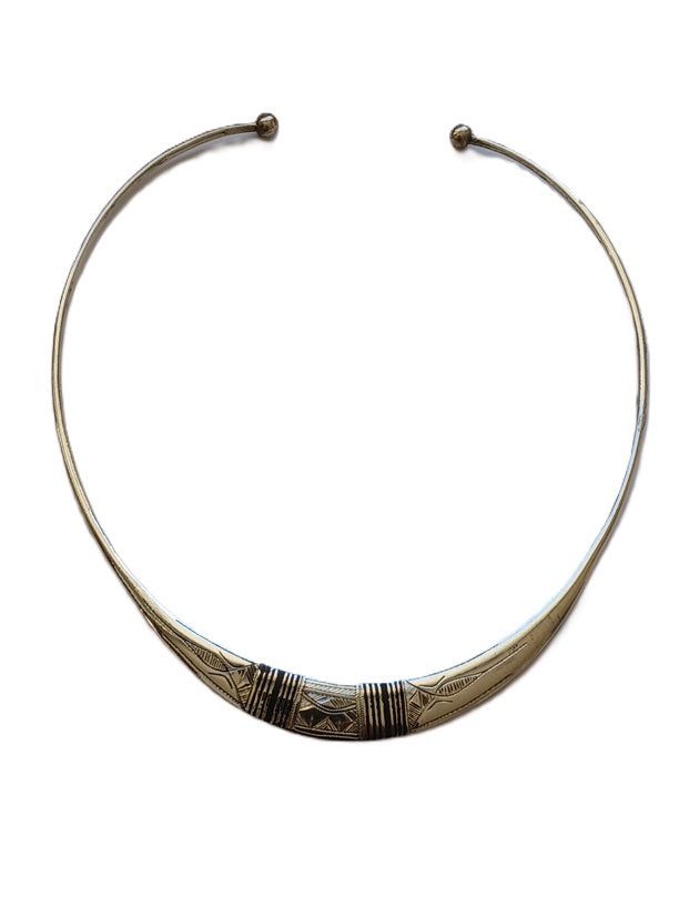 Collier touareg en métal