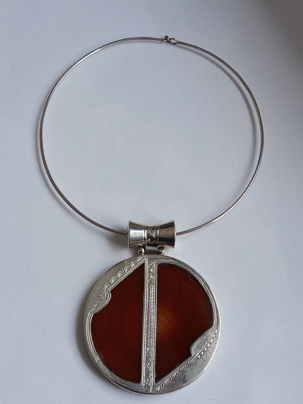 Collier touareg en argent