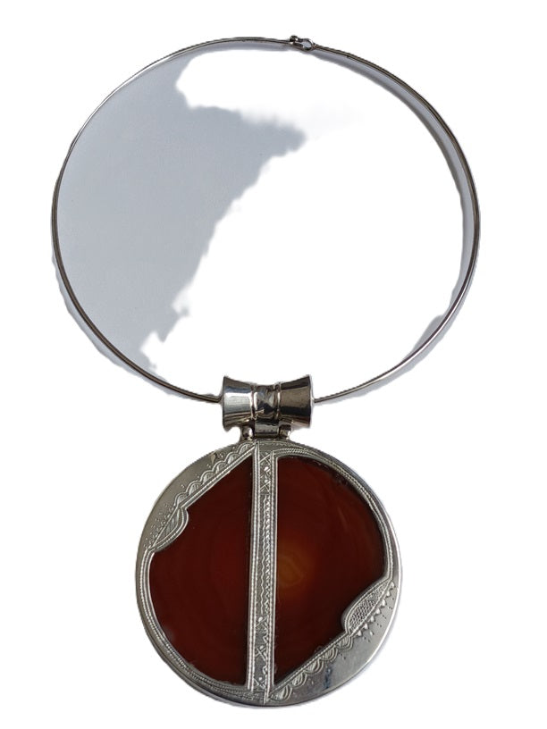 Collier touareg en argent