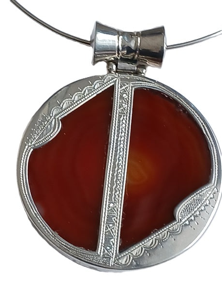 Collier touareg en argent