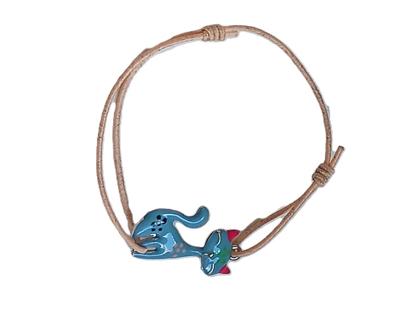 Bracelet ajustable chat