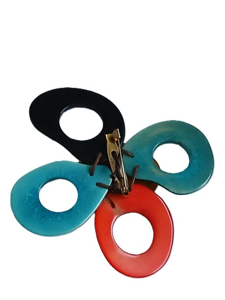 Broche en Tagua