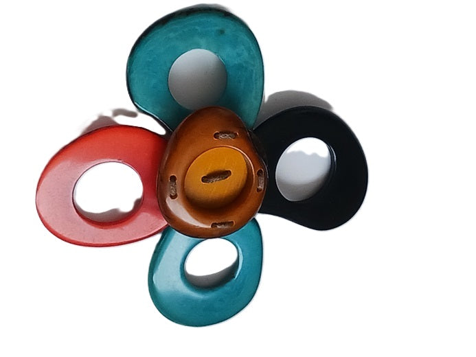 Broche en Tagua