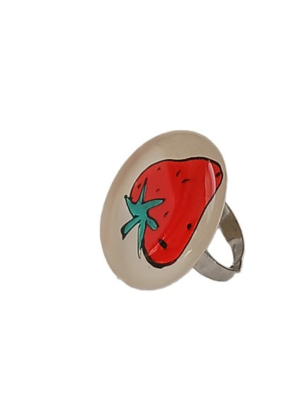 Bague fraise