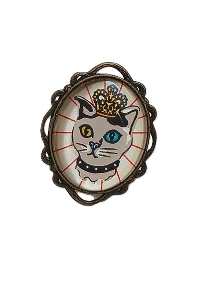 Bague chat