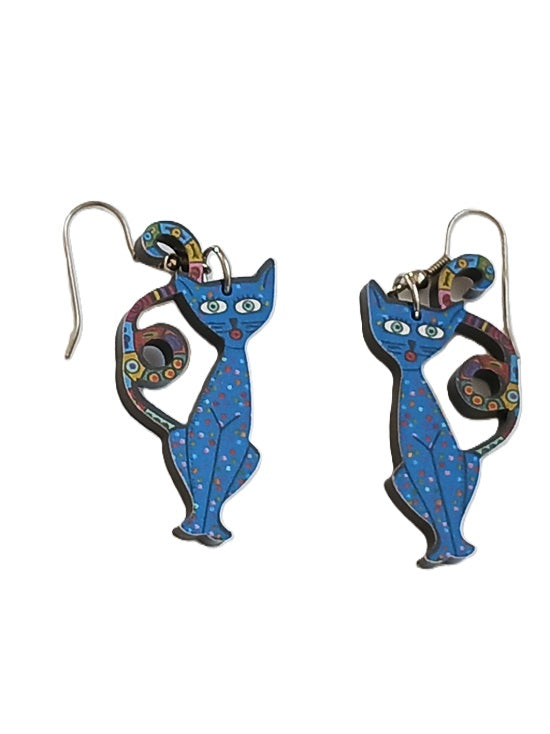 Boucles d'oreilles chat