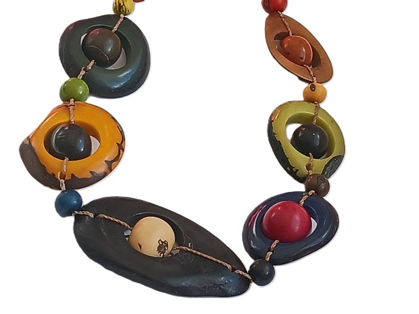 Collier en Tagua