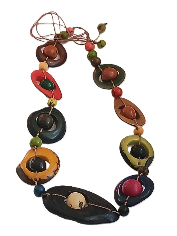 Collier en Tagua