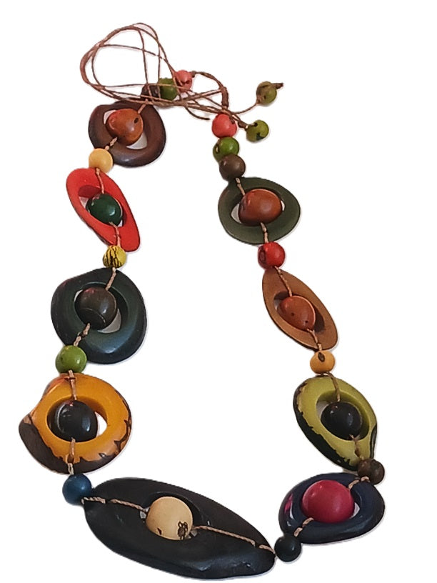 Collier en Tagua