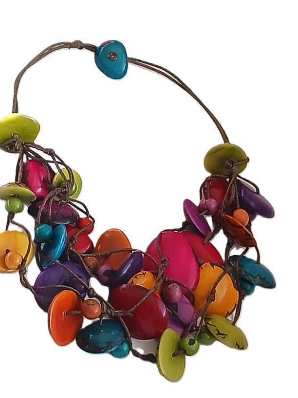 Collier en Tagua