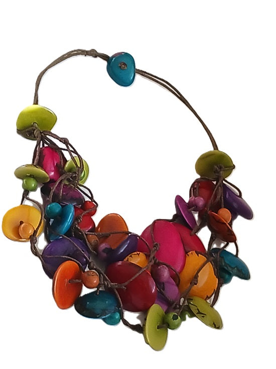 Collier en Tagua