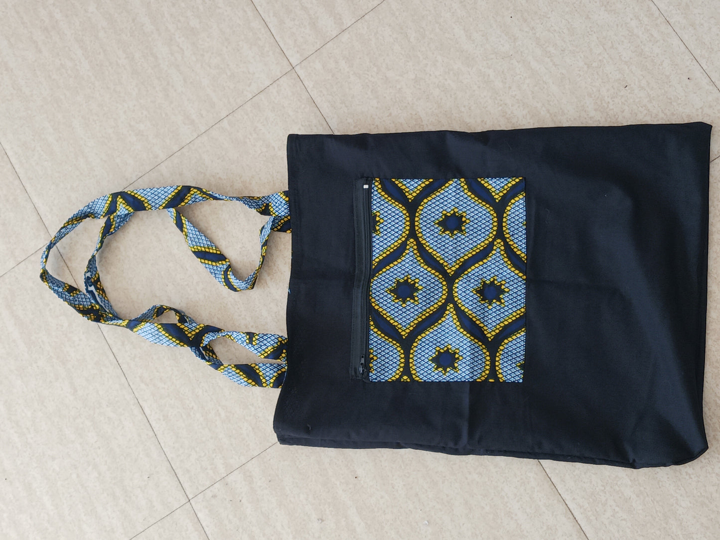 Sac en tissu Tote bag - Doublé avec poche intérieure