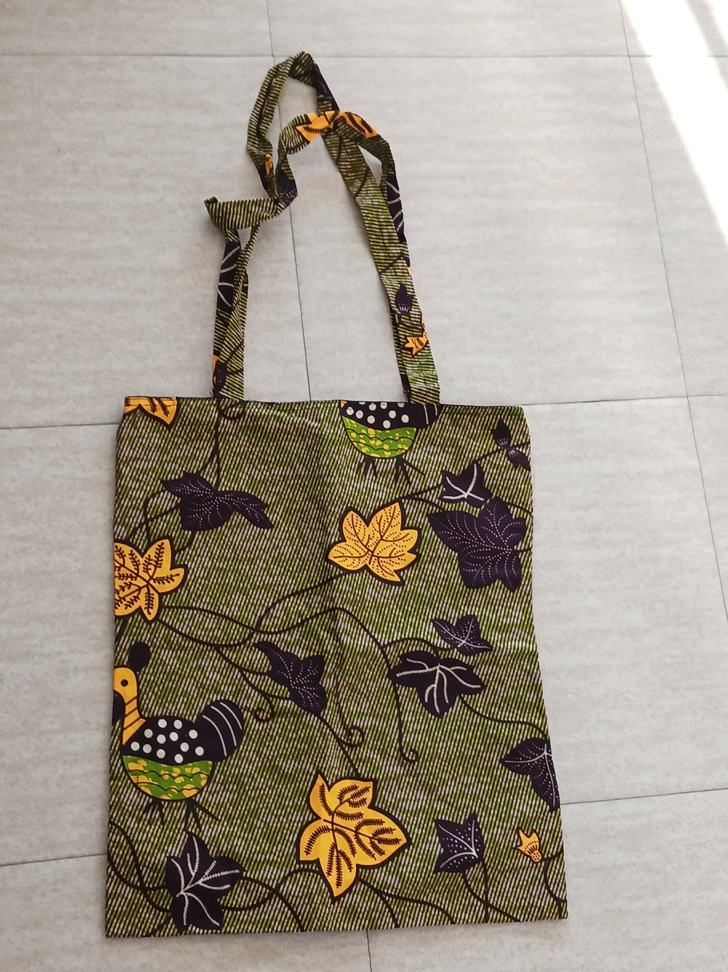 Sac en tissu Tote bag - Doublé avec poche intérieure