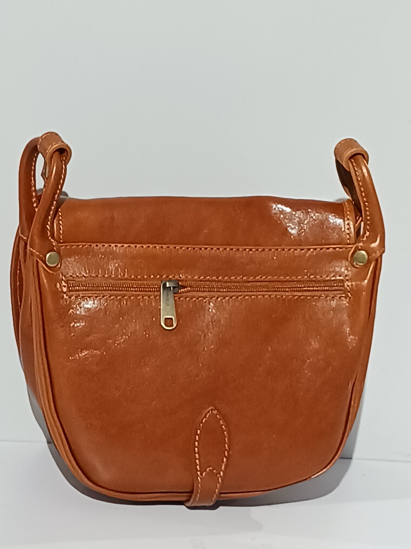 Sac à main en cuir - Datte