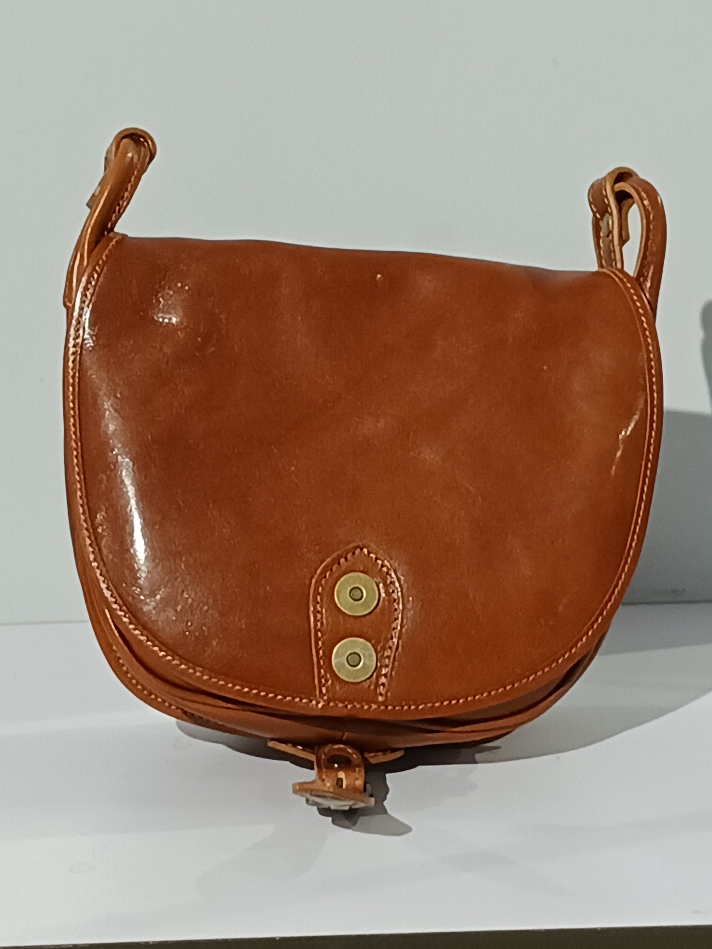 Sac à main en cuir - Datte
