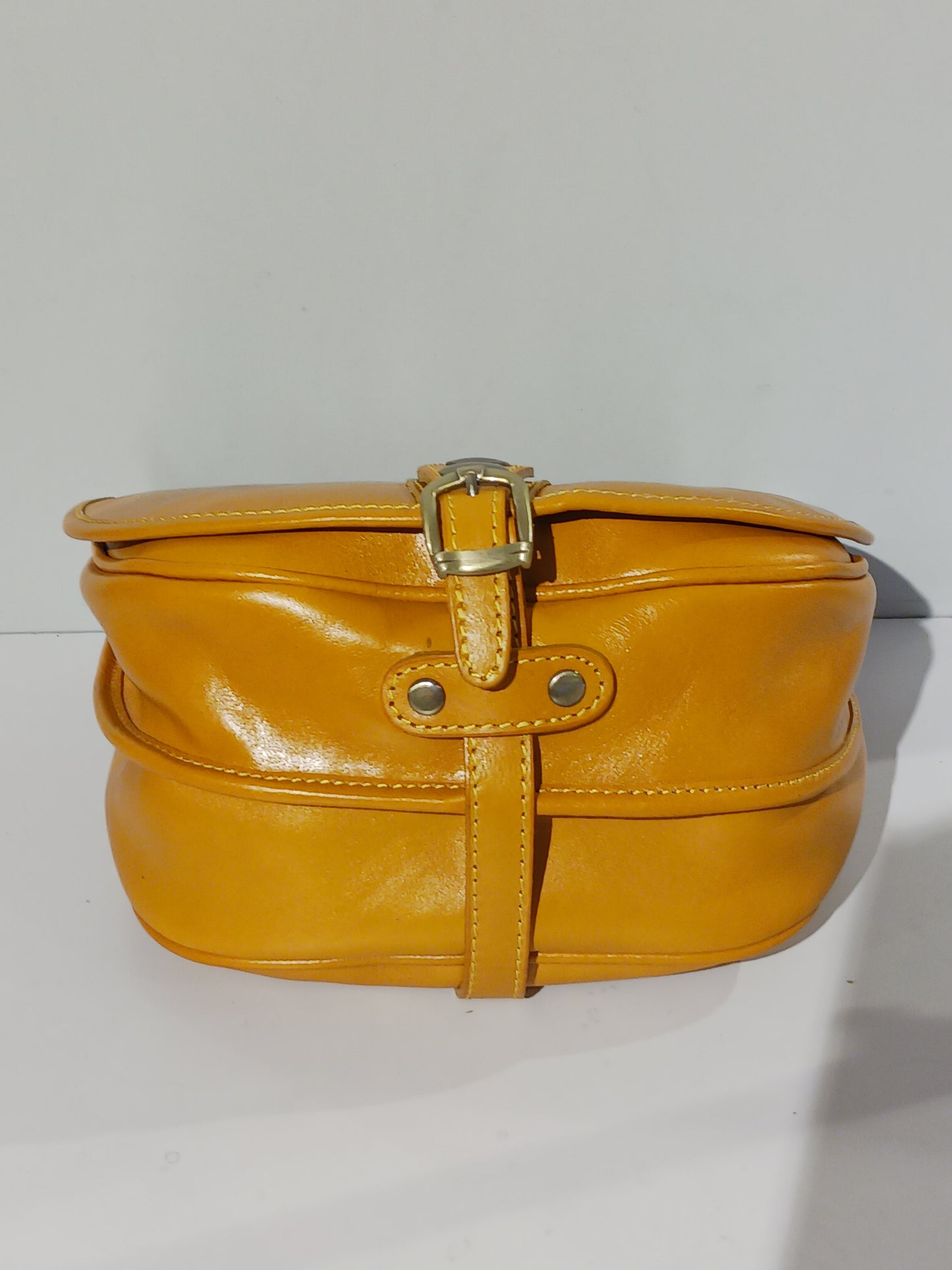 Sac à main en cuir - Datte