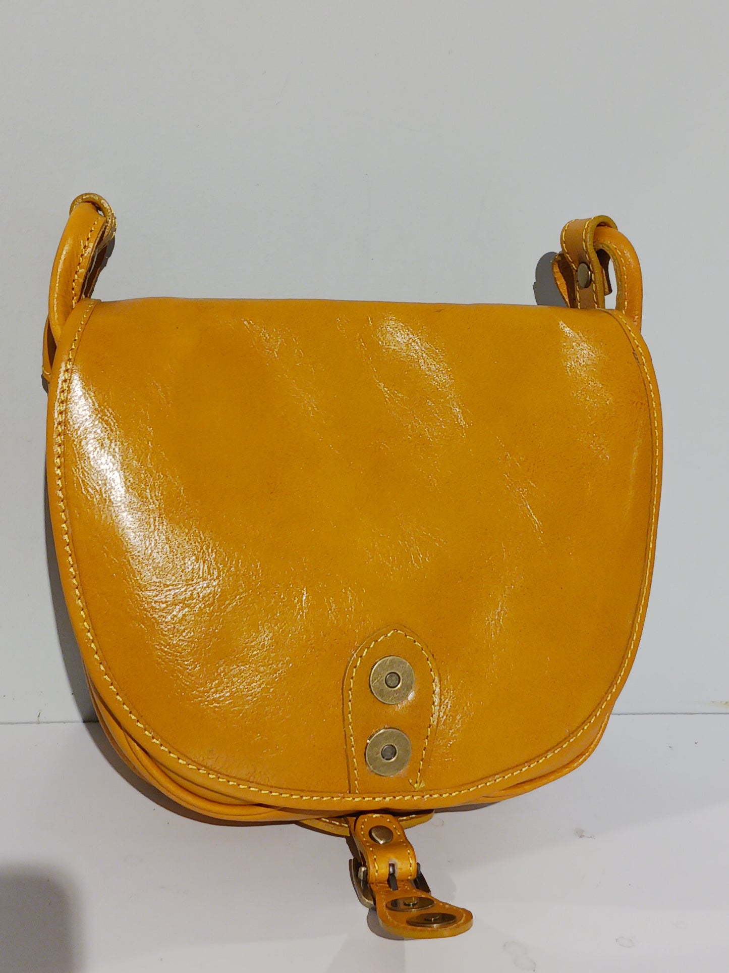 Sac à main en cuir - Datte