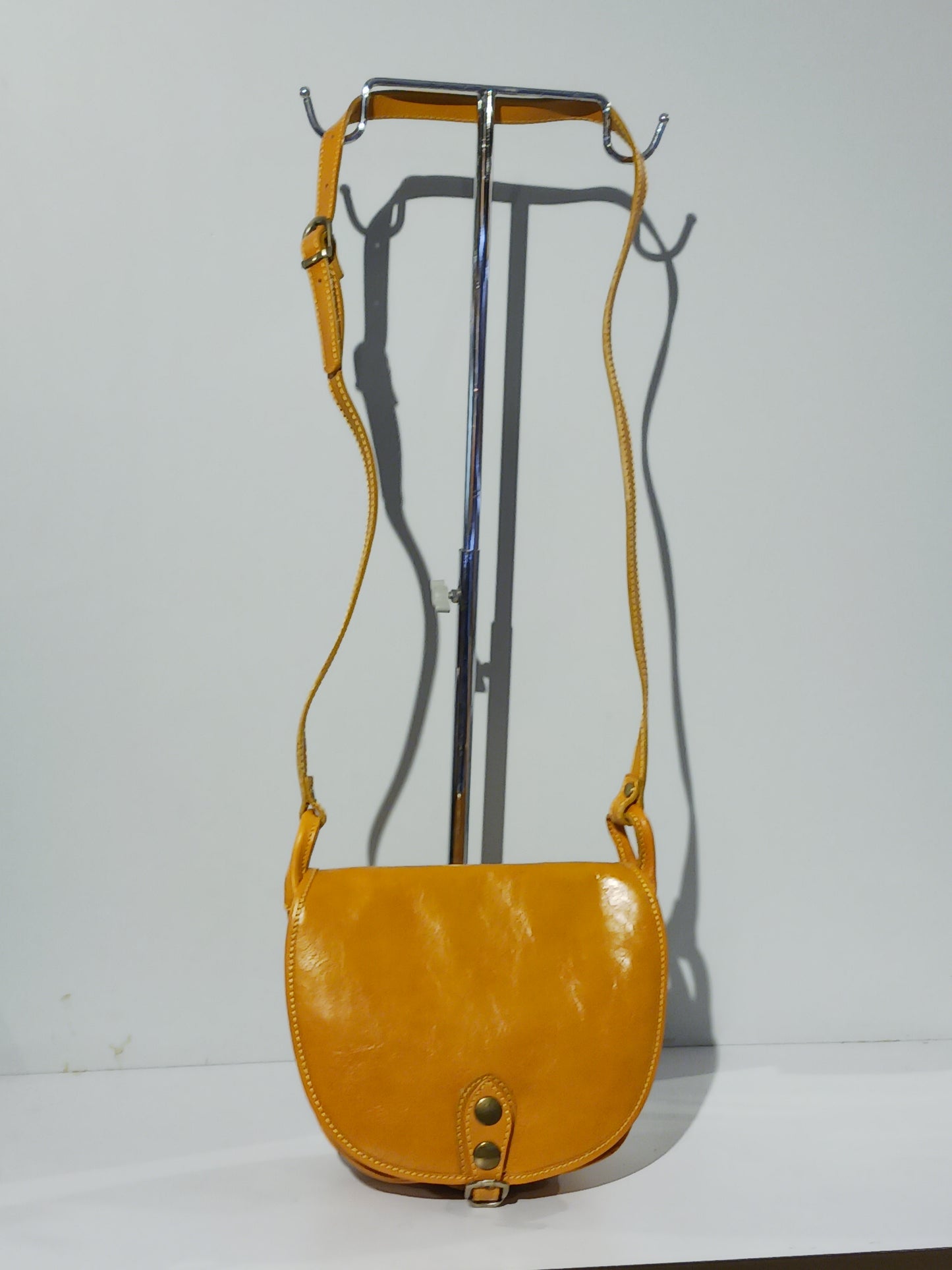 Sac à main en cuir - Datte