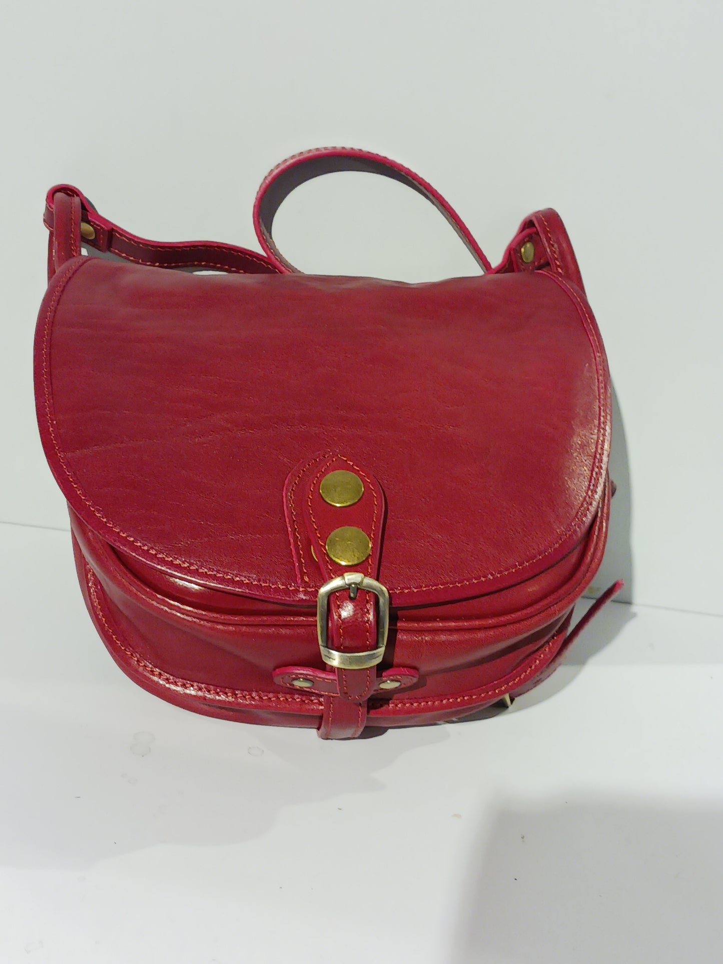 Sac à main en cuir - Datte